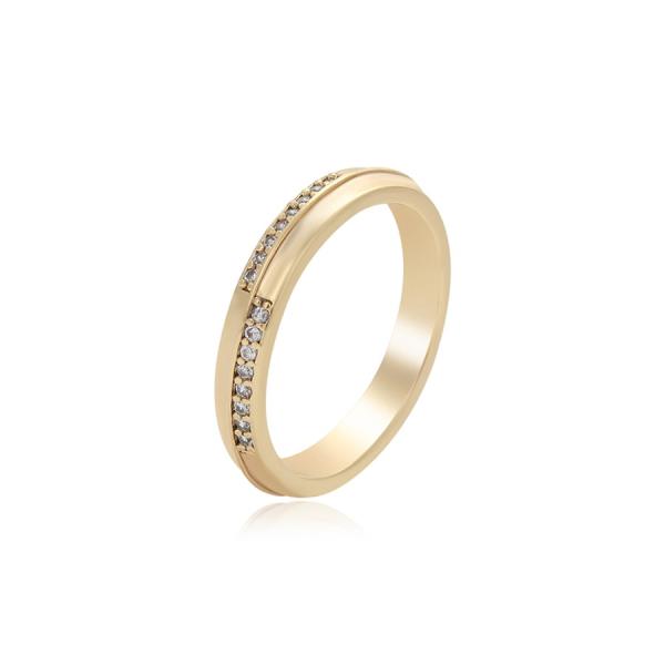 14K unisex elegant simple ring - Size 10