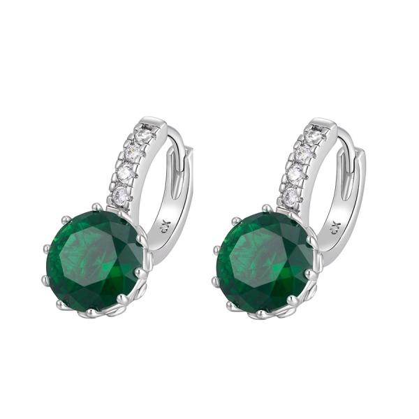 WG - Emerald earrings 