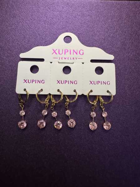 14k pink earring 