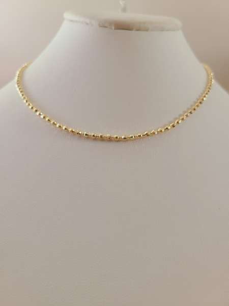 14K ball chain - 16-18INCH 