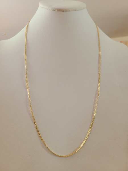 14K vine 24 inch chain 