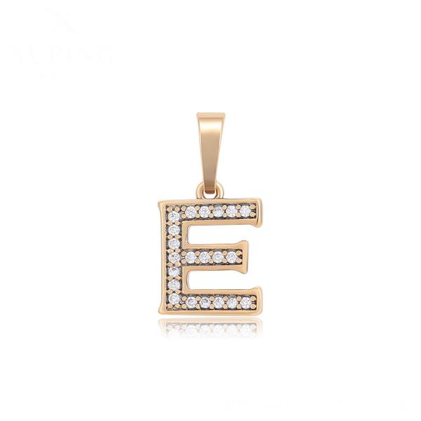 18K E pendant 