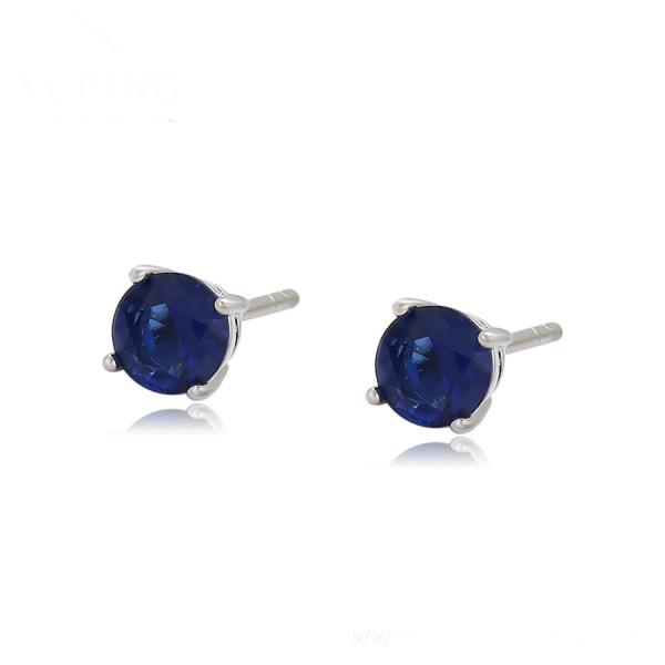 WG dark blue studs 