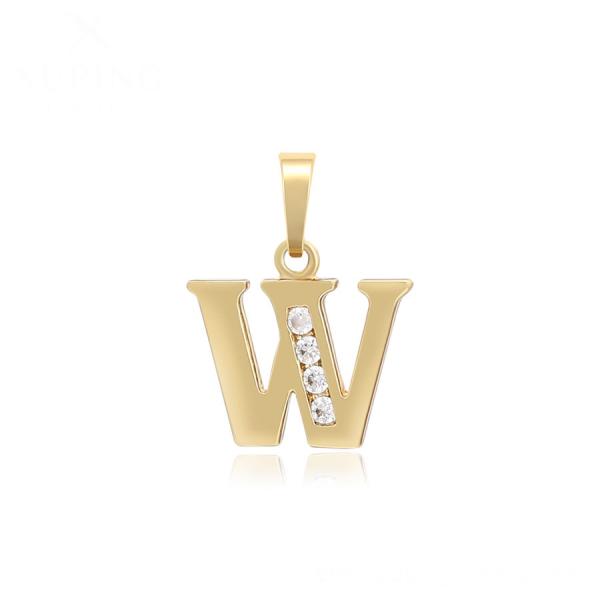 14K W pendant 