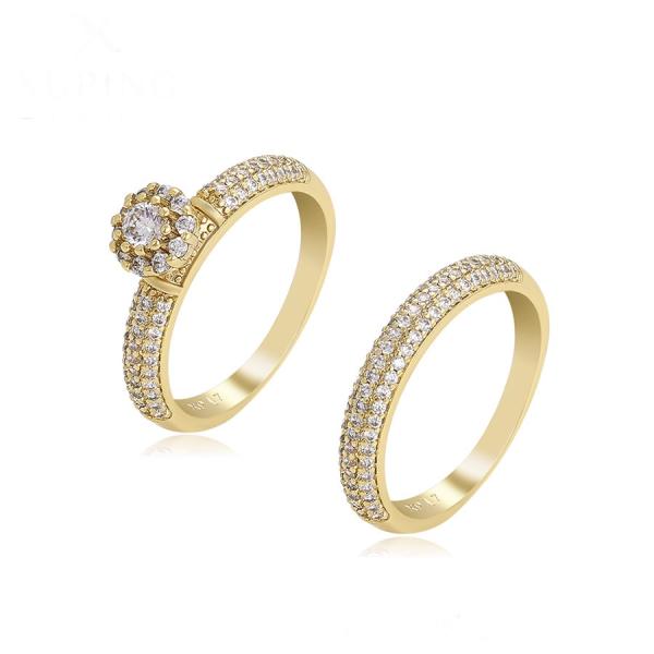 14K wedding set 