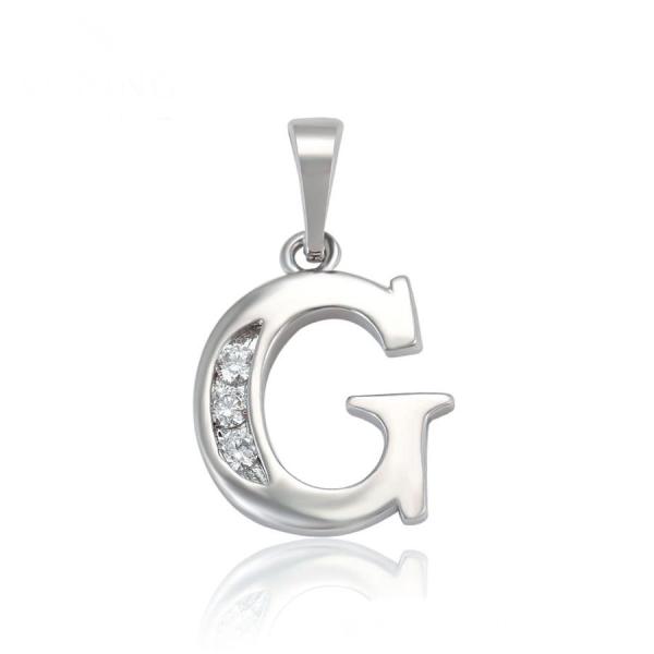 WG letter G pendant 