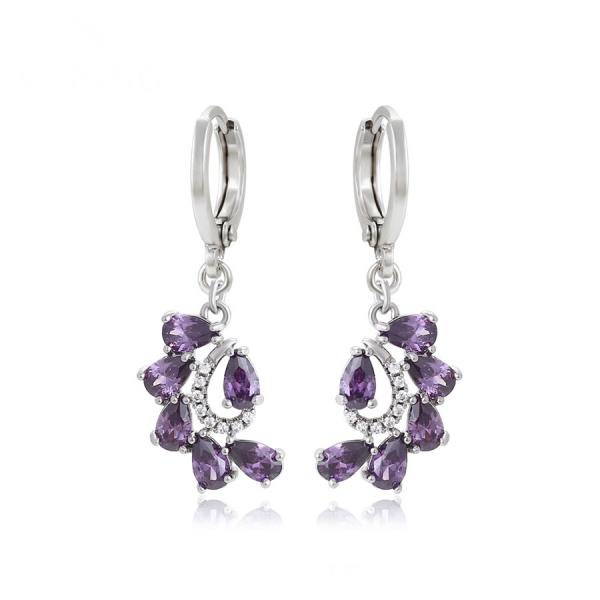 WG purple earrings 