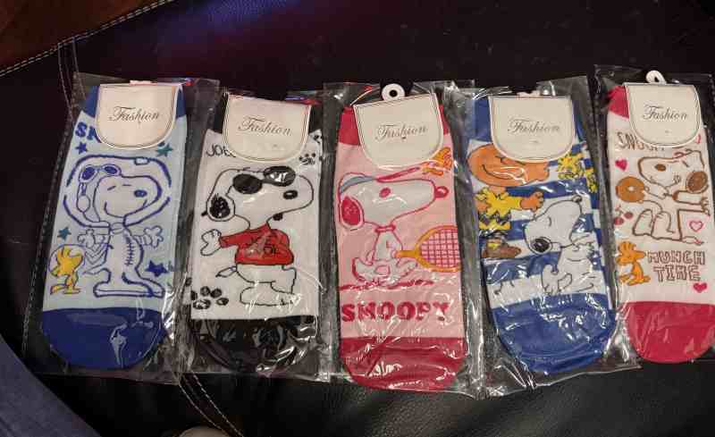 Snoopy single socks 