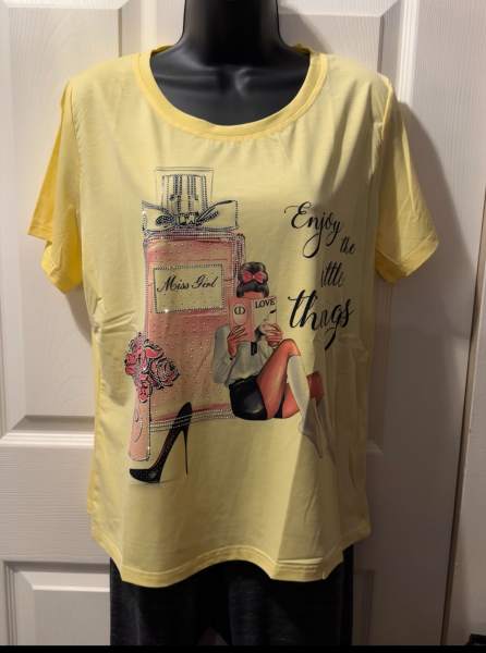 Miss Dior shirt L/XL - Yellow 